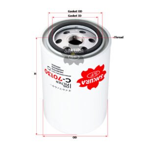 Filtro de Aceite Sakura C-70130