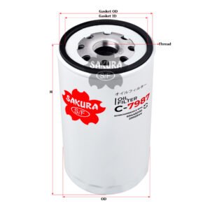 Filtro de Aceite Sakura C-7987