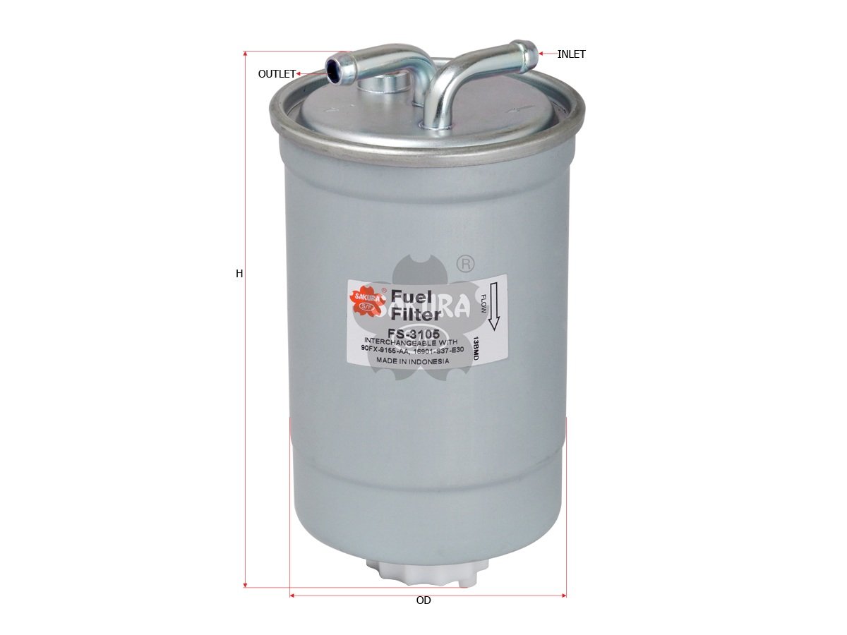 Filtro de Combustible Sakura FS-3105